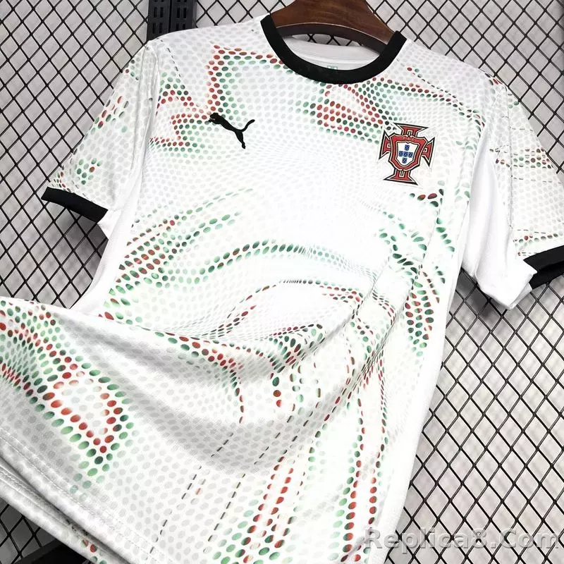 2025 Portugal  Away Soccer Jersey - detail
