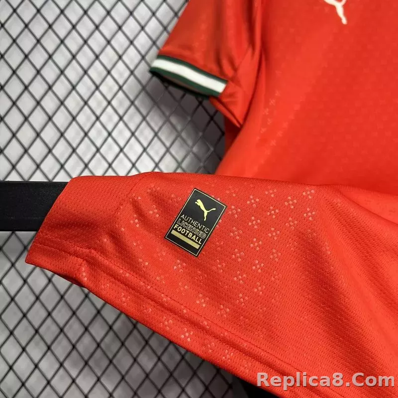 2025 Portugal  Home Soccer Jersey - detail