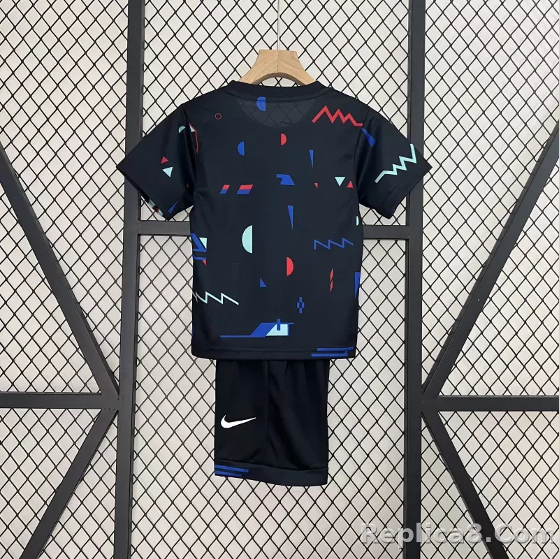 2024 Portugal Grey Training Kid Kits Youth Apparels Sport Jersey - detail