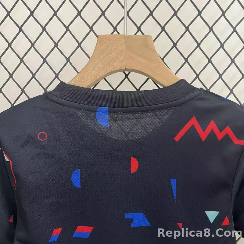 2024 Portugal Grey Training Kid Kits Youth Apparels Sport Jersey - detail