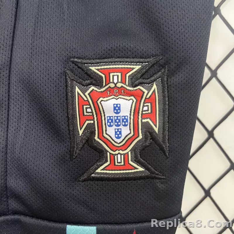 2024 Portugal Grey Training Kid Kits Youth Apparels Sport Jersey - detail