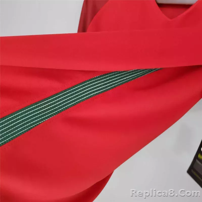 2016 Portugal  Euro Cup Home Retro Jersey - detail