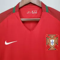2016 Portugal  Euro Cup Home Retro Jersey - view 11