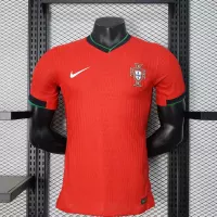2024 Portugal Euro Cup Home Soccer Jersey Player Edition - view 1