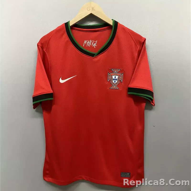 2024 Portugal Euro Cup Home Soccer Jersey