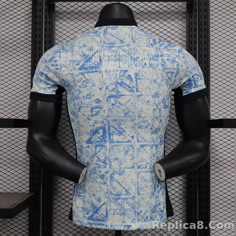 2024 Portugal Euro Cup Away Soccer Jersey Player Edition - detail