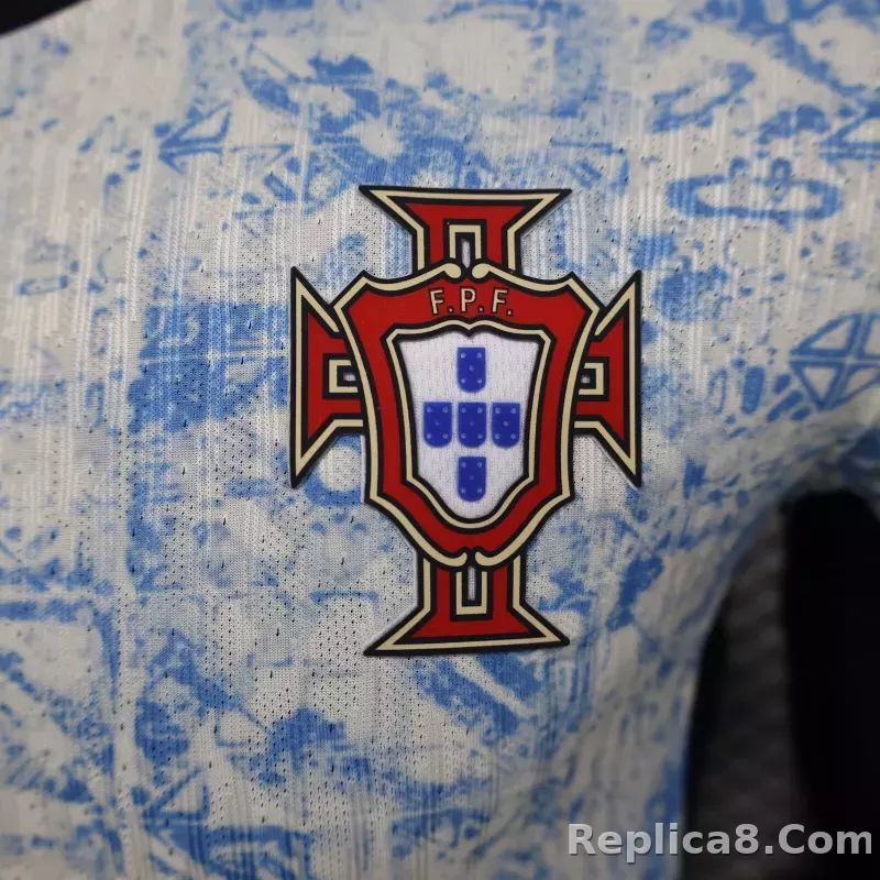 2024 Portugal Euro Cup Away Soccer Jersey Player Edition - detail