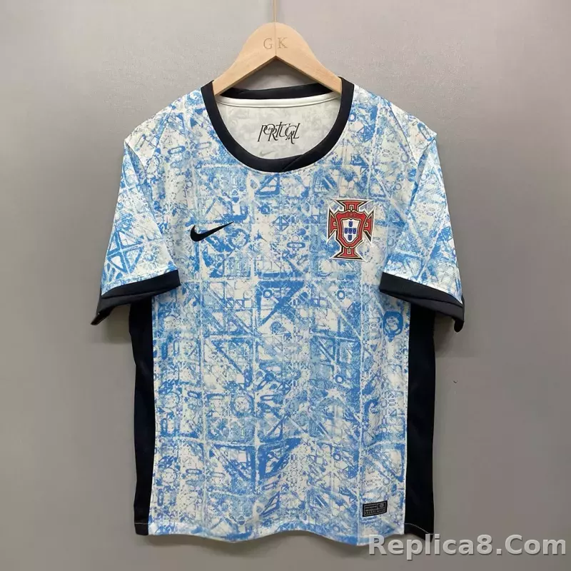 2024 Portugal Euro Cup Away Soccer Jersey