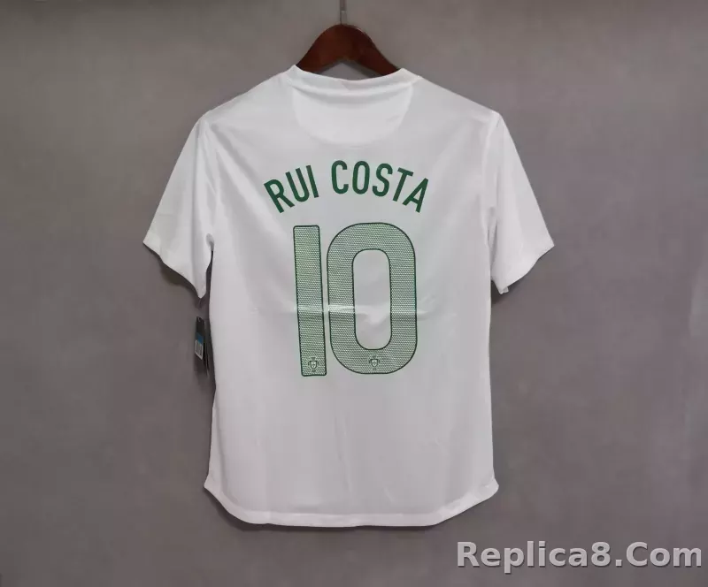 2012 Portugal Ronaldo #7  Euro Cup Away Retro Jersey - detail