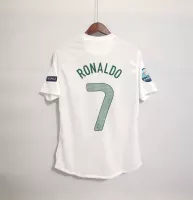 2012 Portugal Ronaldo #7  Euro Cup Away Retro Jersey - view 1