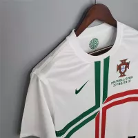 2012 Portugal Ronaldo #7  Euro Cup Away Retro Jersey - view 12