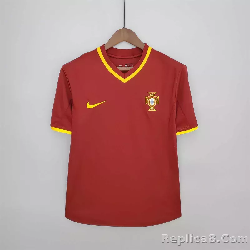 2000 Portugal  Euro Cup Home Retro Jersey