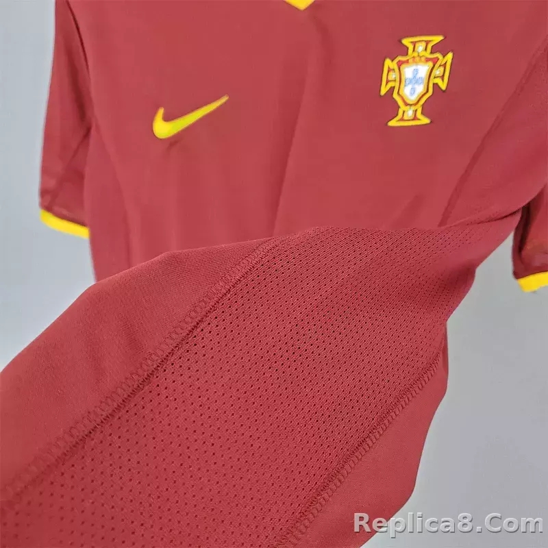 2000 Portugal  Euro Cup Home Retro Jersey - detail