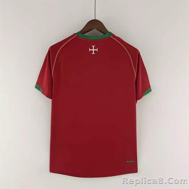 2006 Portugal  World Cup Home Retro Jersey - detail