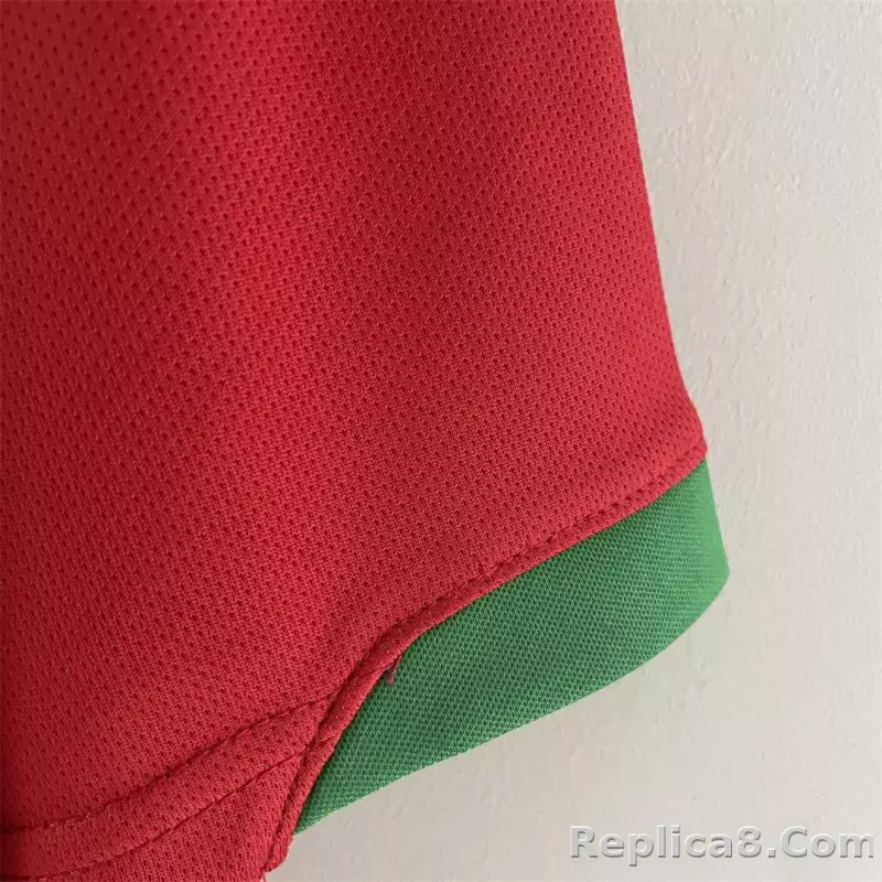 2006 Portugal  World Cup Home Retro Jersey - detail