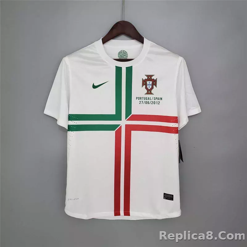 2012 Portugal  Euro Cup Away Retro Jersey
