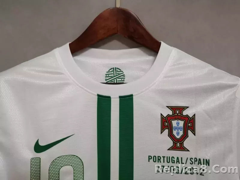 2012 Portugal  Euro Cup Away Retro Jersey - detail