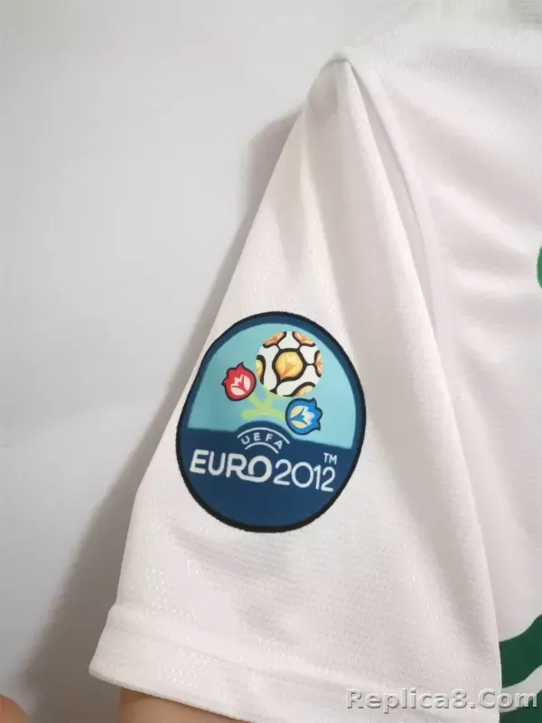 2012 Portugal  Euro Cup Away Retro Jersey - detail