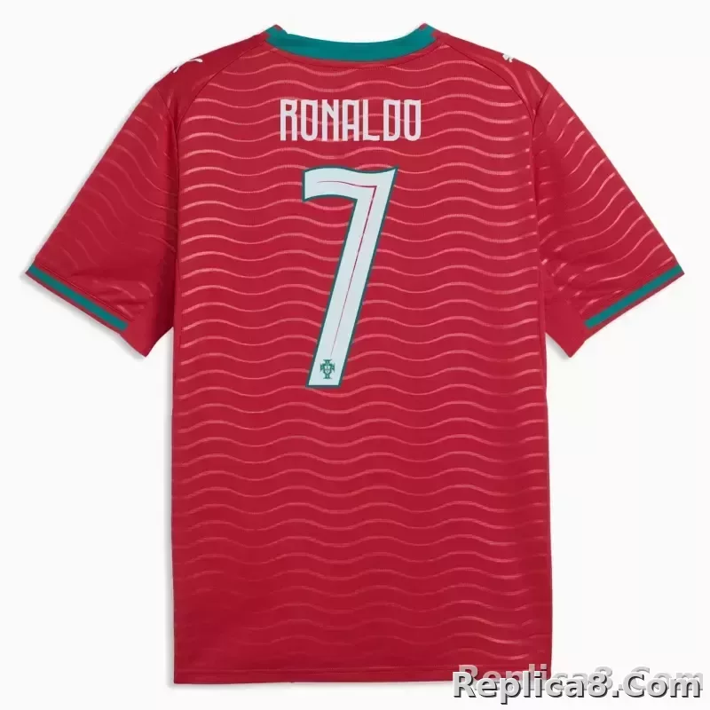 Puma 2026 Portugal Men's Stadium Home Ronaldo #7 Soccer Jersey