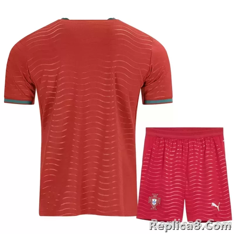 2026 Portugal Home World Cup Soccer Full Kit Jersey+Shorts+Socks - detail