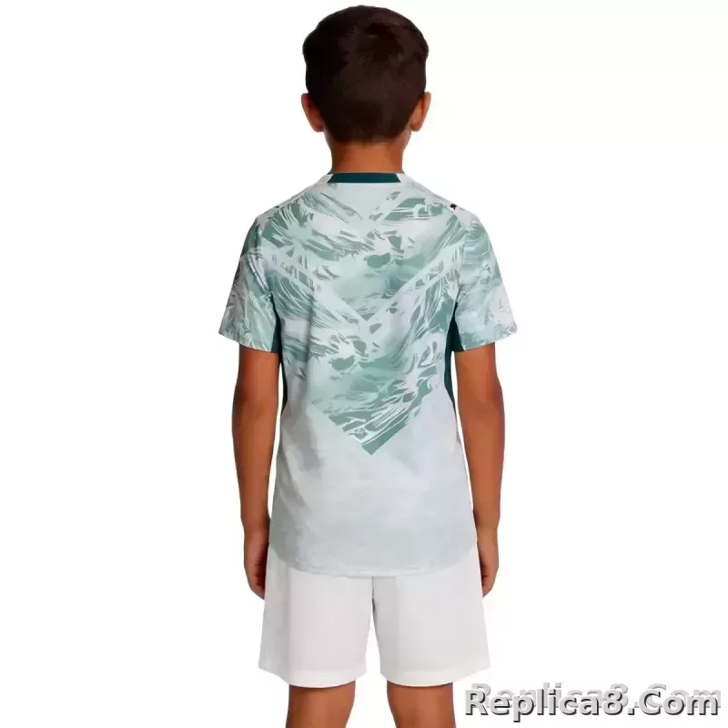 2026 Portugal Away World Cup Soccer Full Kids Kit Jersey+Shorts+Socks - detail