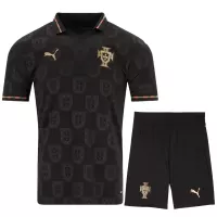 2026 Portugal 'Black Panther' Special Edition Soccer Kit Jersey+Shorts - view 1