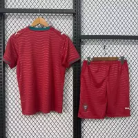 2026 Portugal Home World Cup Soccer Kids Kit Jersey+Shorts - view 3