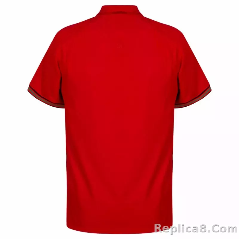 2020/21 Portugal Home Soccer Jersey - detail