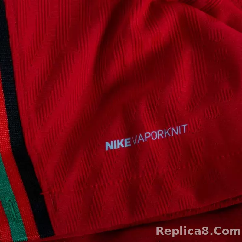 2020/21 Portugal Home Soccer Jersey - detail