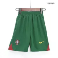 2022 Portugal World Cup Home Soccer Kids Kit Jersey+Shorts - view 5