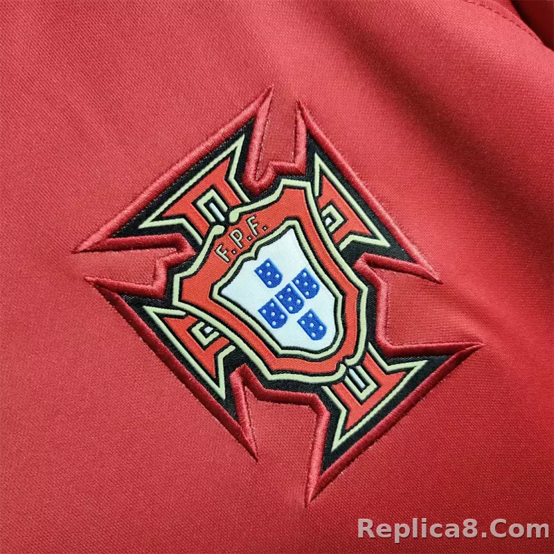 2022 Portugal Ronaldo#7 World Cup Home Fan Edition Soccer Jersey - detail