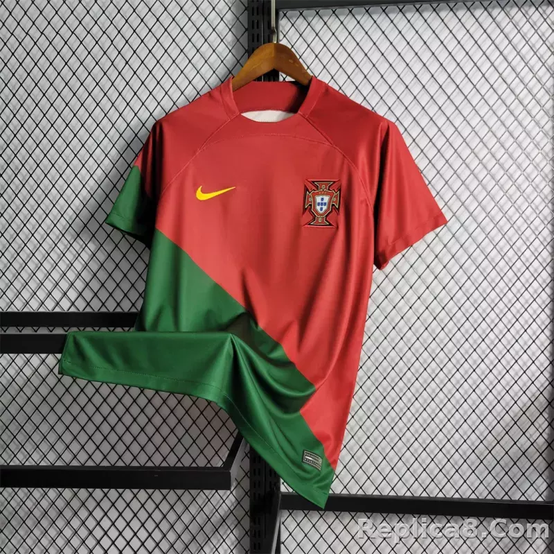 2022 Portugal Ronaldo#7 World Cup Home Fan Edition Soccer Jersey - detail