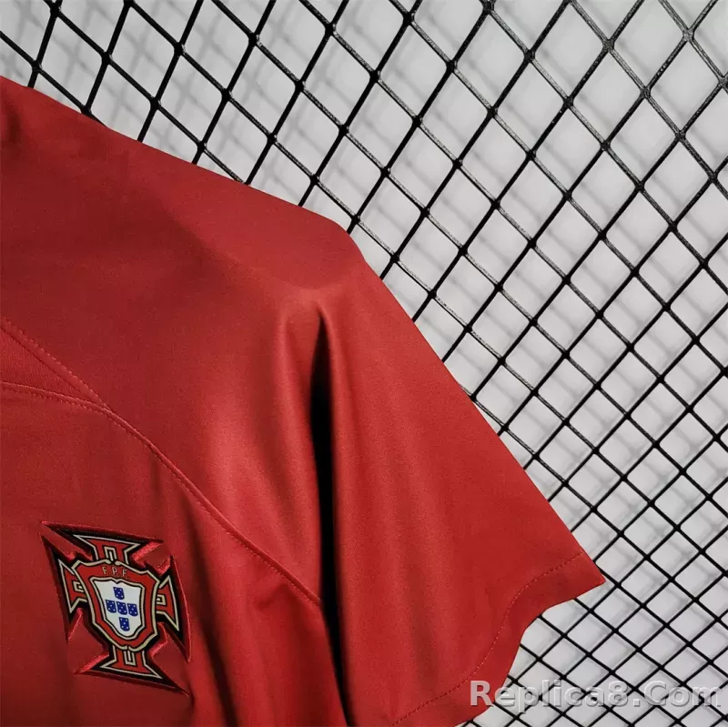 2022 Portugal Ronaldo#7 World Cup Home Fan Edition Soccer Jersey - detail