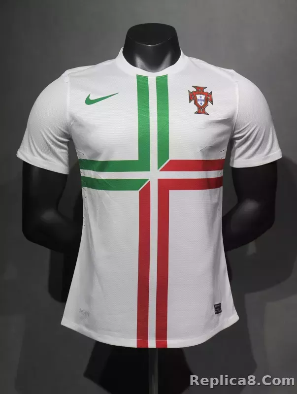 2012 Portugal  Euro Cup Away Retro Jersey Player Edition