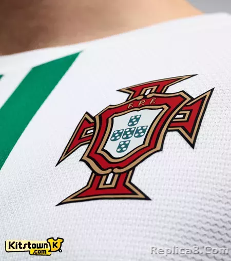 2012 Portugal  Euro Cup Away Retro Jersey Player Edition - detail