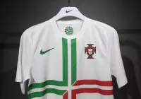 2012 Portugal  Euro Cup Away Retro Jersey Player Edition - view 9