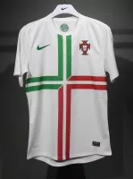2012 Portugal  Euro Cup Away Retro Jersey Player Edition - view 11