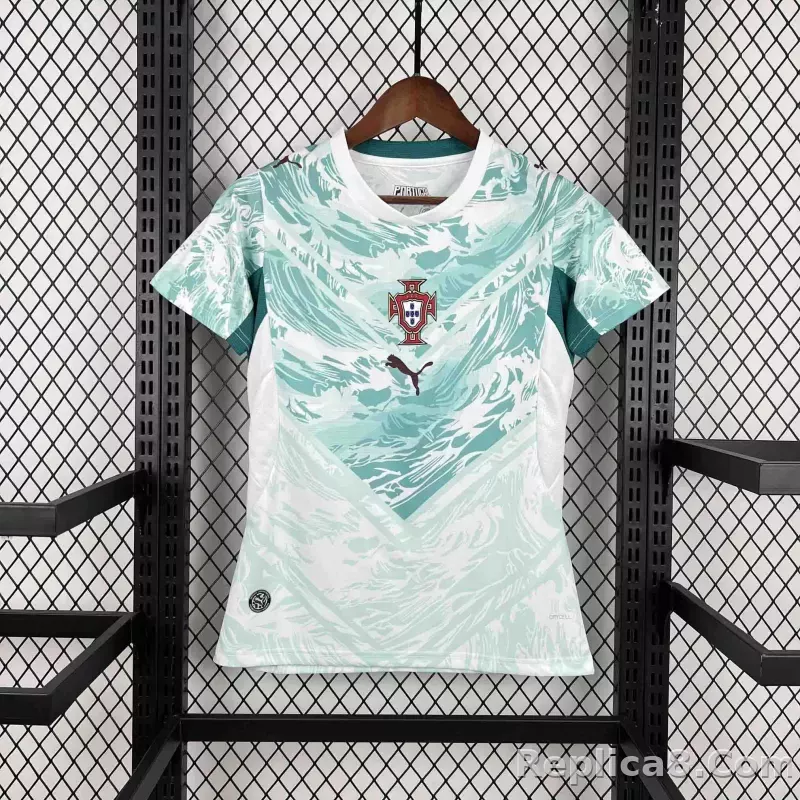 2026 Portugal  Away World Cup Women Soccer Jersey