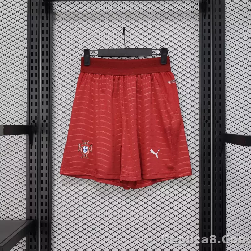 2026 Portugal Home World Cup Soccer Shorts Player Version