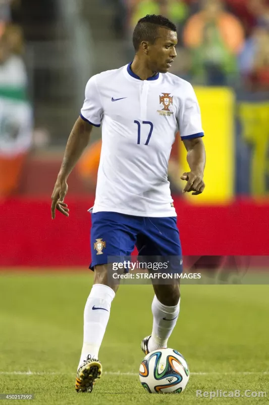 2014 Portugal  World Cup Away Retro Jersey Player Edition - detail