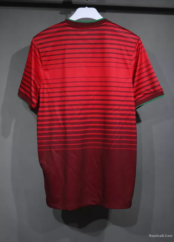 2014 Portugal  World Cup Home Retro Jersey Player Edition - detail