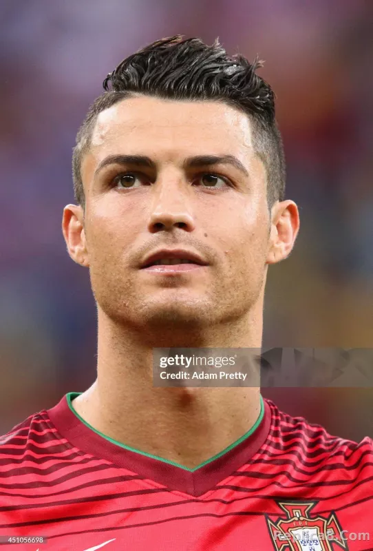 2014 Portugal  World Cup Home Retro Jersey Player Edition - detail