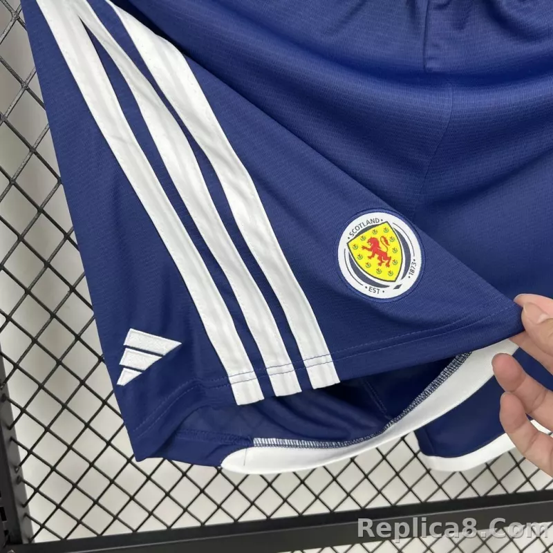 2026 Scotland World Cup Home Soccer Shorts - detail