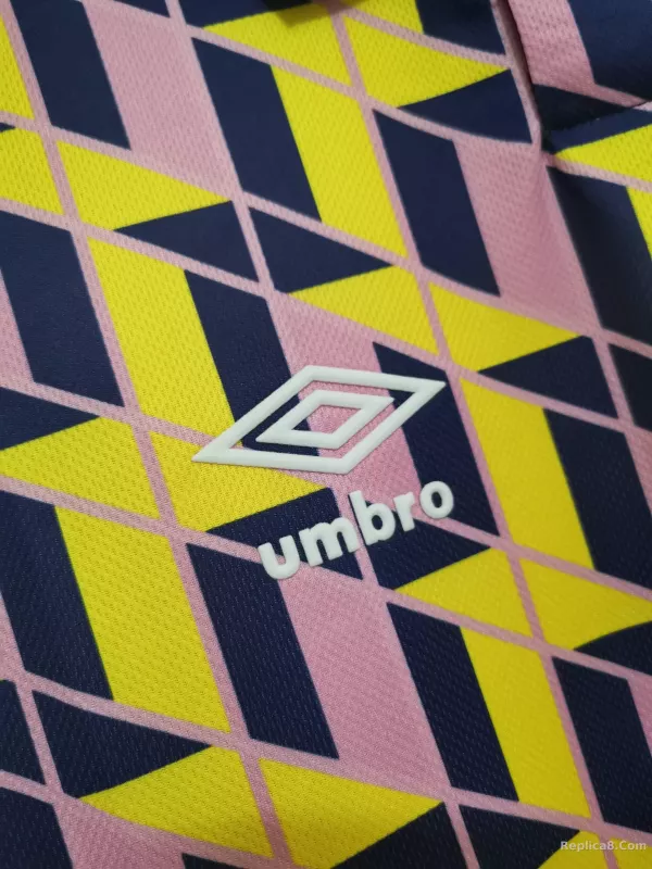 88-89 Scotland Third Away Soccer Retro Jersey - detail
