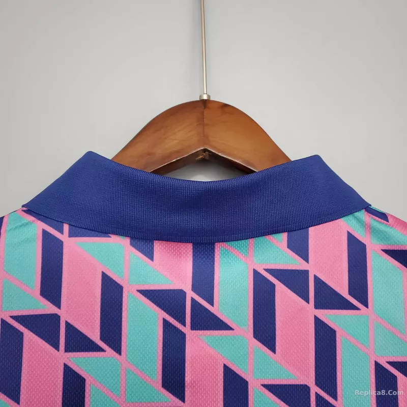 89-90 Scotland Away Soccer Retro Jersey - detail