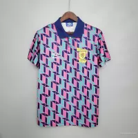 89-90 Scotland Away Soccer Retro Jersey - view 1
