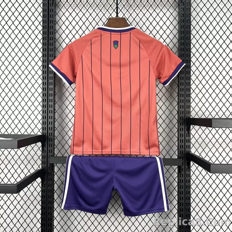 2026 Scotland Away World Cup Kids Kit Jersey+Shorts - detail