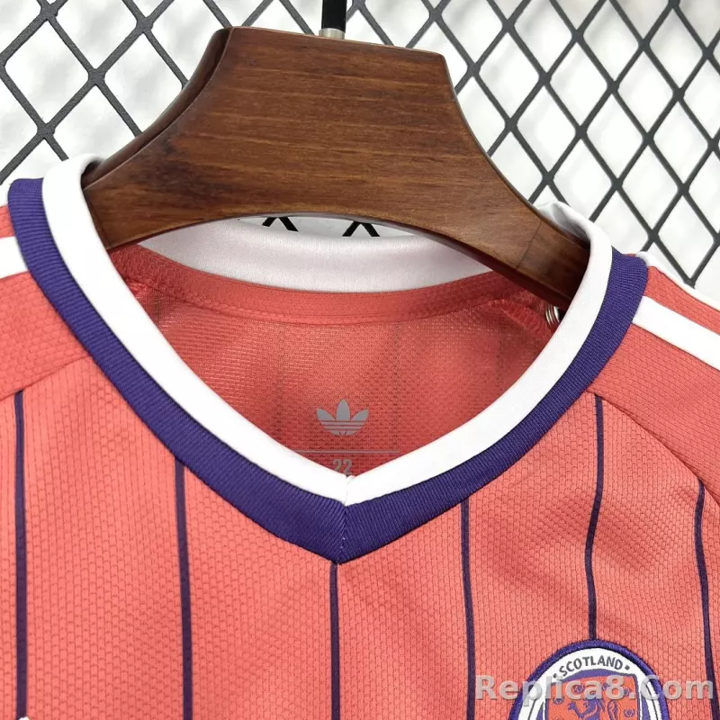 2026 Scotland Away World Cup Kids Kit Jersey+Shorts - detail