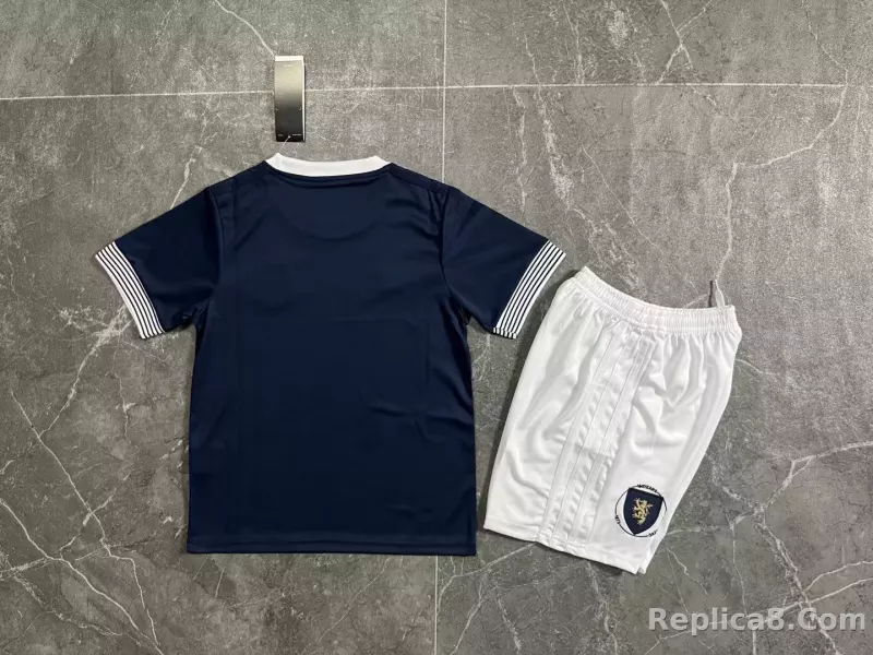 2023 Scotland 150 th Anniversary Kids Kit Jersey+Shorts - detail