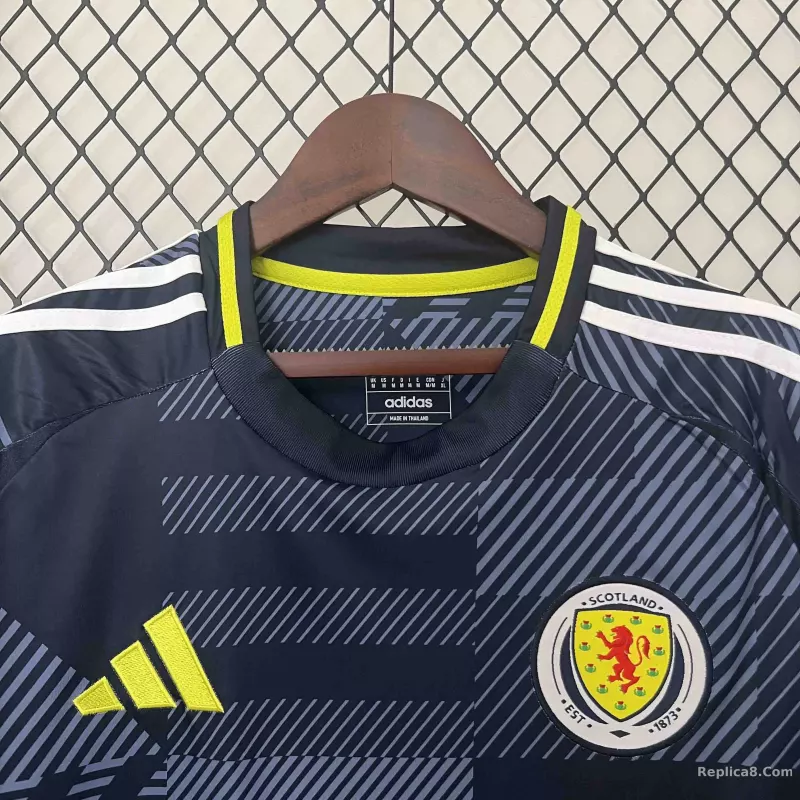 2024 Scotland Euro Cup Home Football Jersey - detail